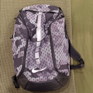Nike Camouflage Black and Gray Men's Backpack